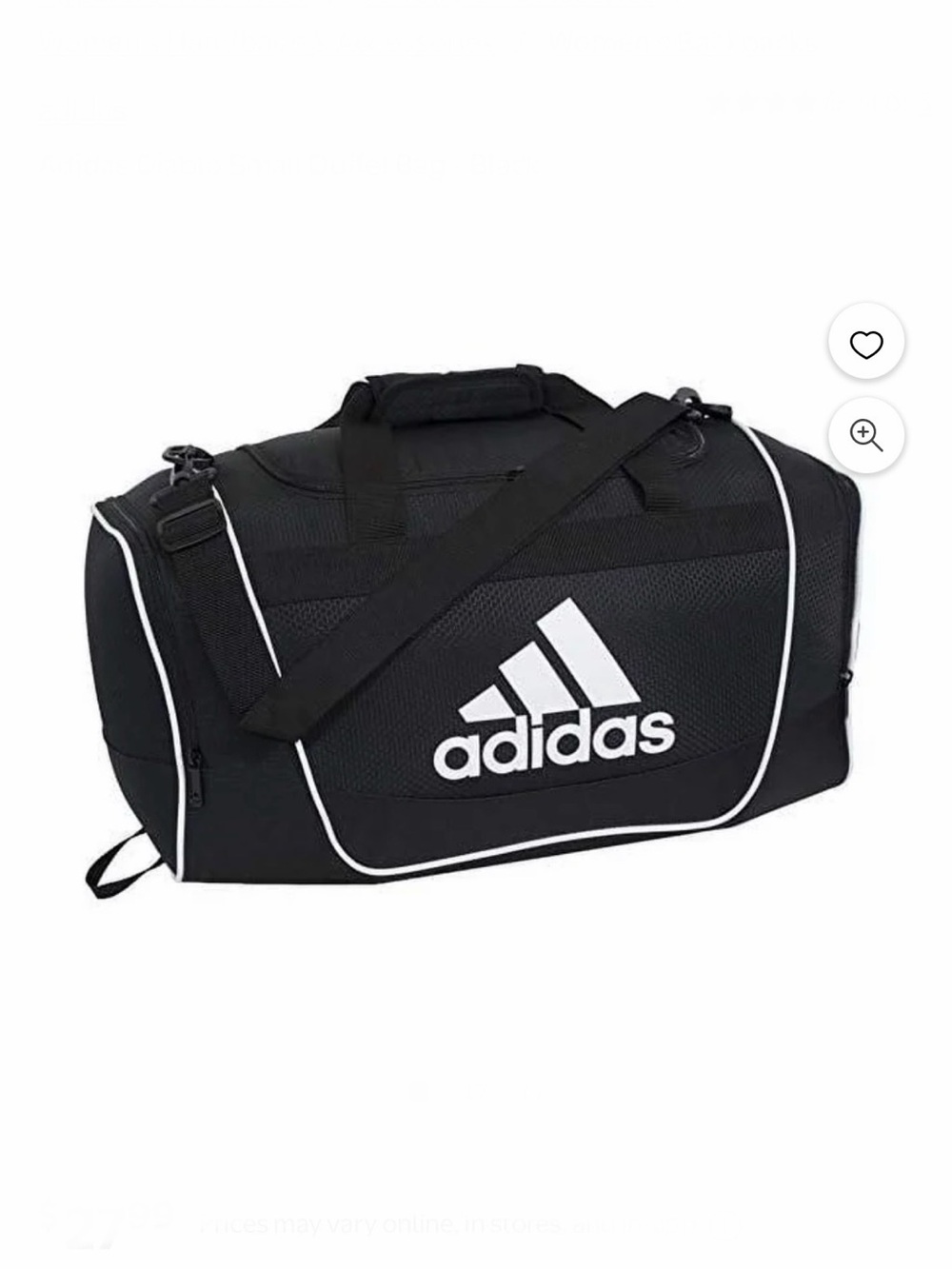 Defense adidas Medium Duffel👝Black One Size